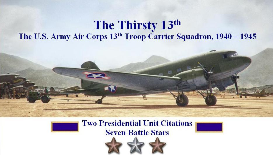 Thirsty 13th Awards C-47s at Tontouta Air Base in 1943